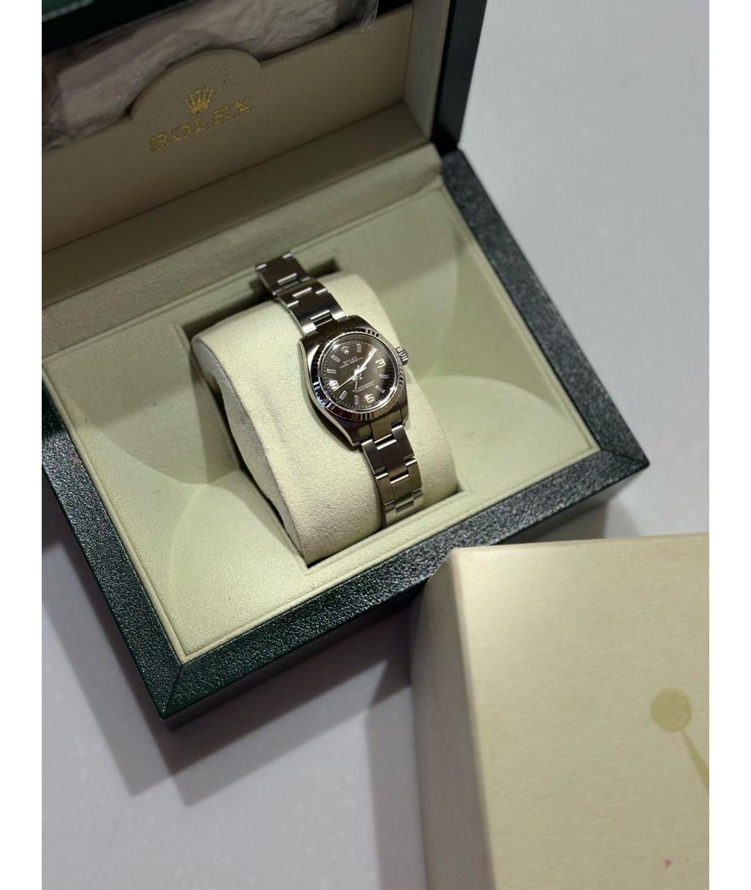 ROLEX Серые часы, фото 8