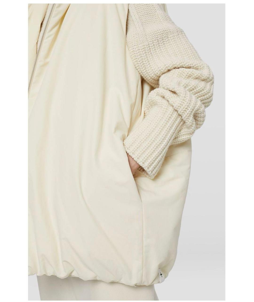 JIL SANDER Бежевый жилет, фото 4