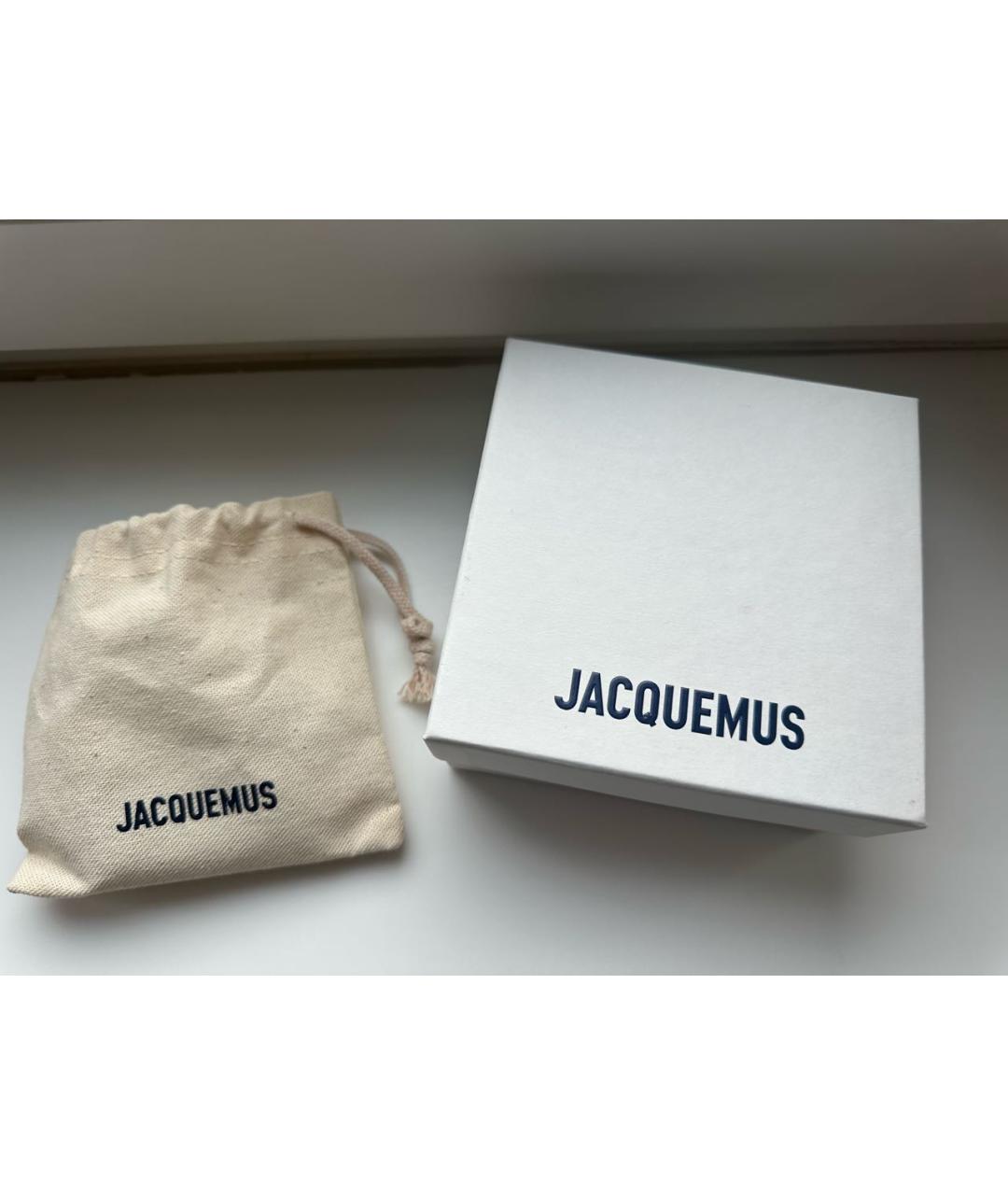 JACQUEMUS Белые серьги, фото 7