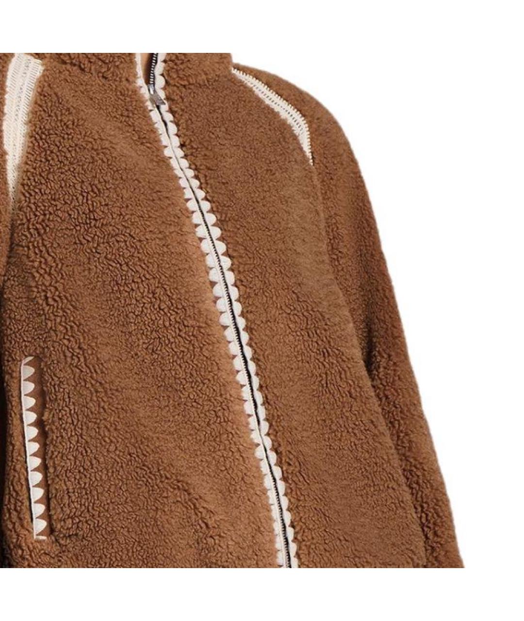 UGG AUSTRALIA Коричневая полиэстеровая куртка, фото 4