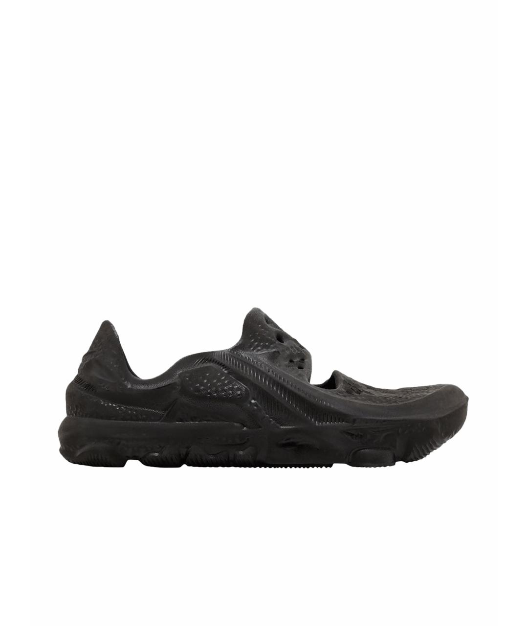 NIKE Черные резиновые сандалии, фото 1