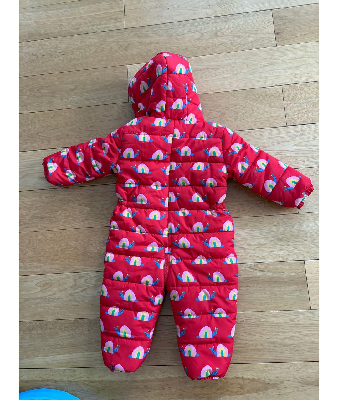 STELLA MCCARTNEY KIDS Красный полиэстеровый комбинезон, фото 2