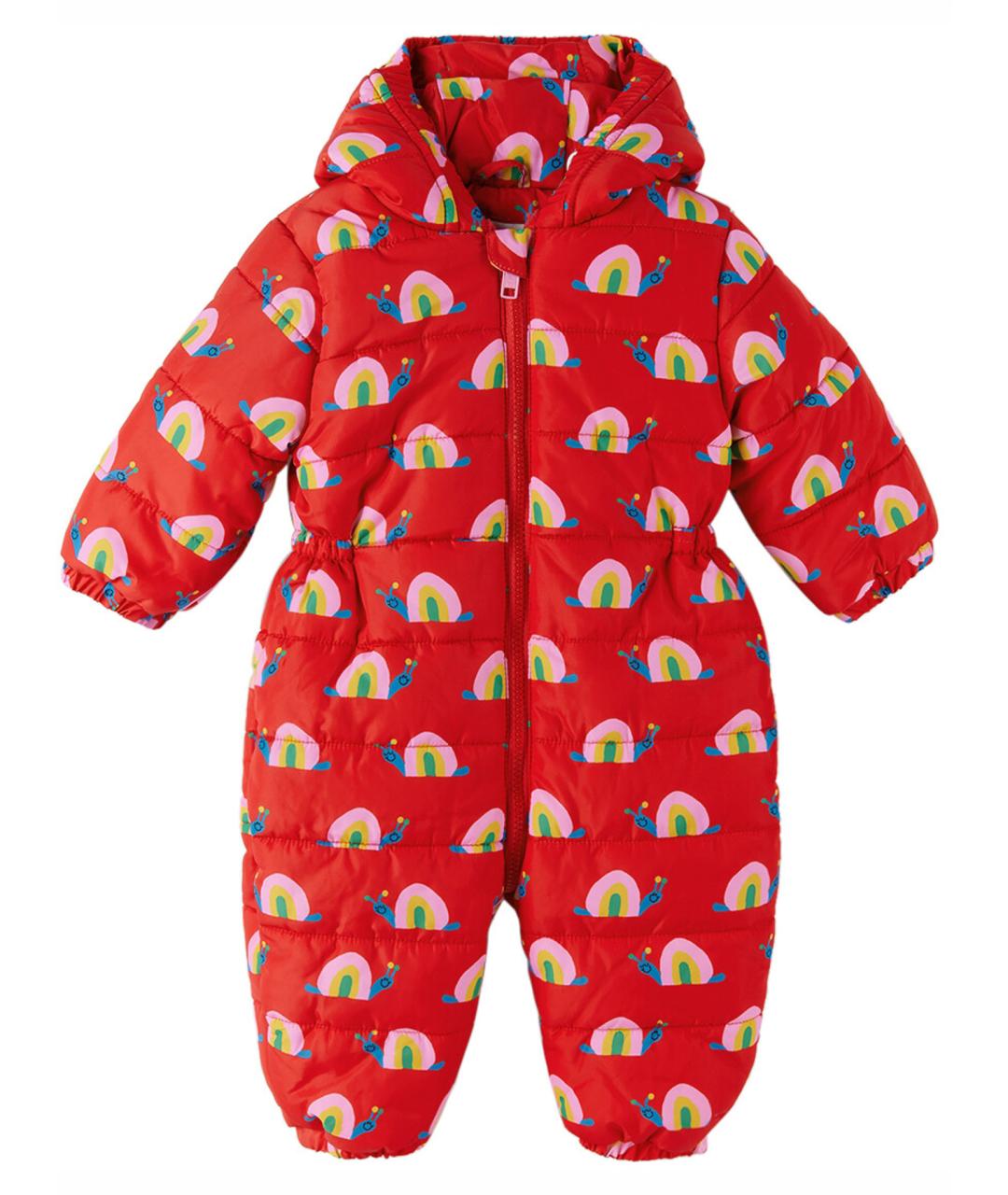 STELLA MCCARTNEY KIDS Красный полиэстеровый комбинезон, фото 1