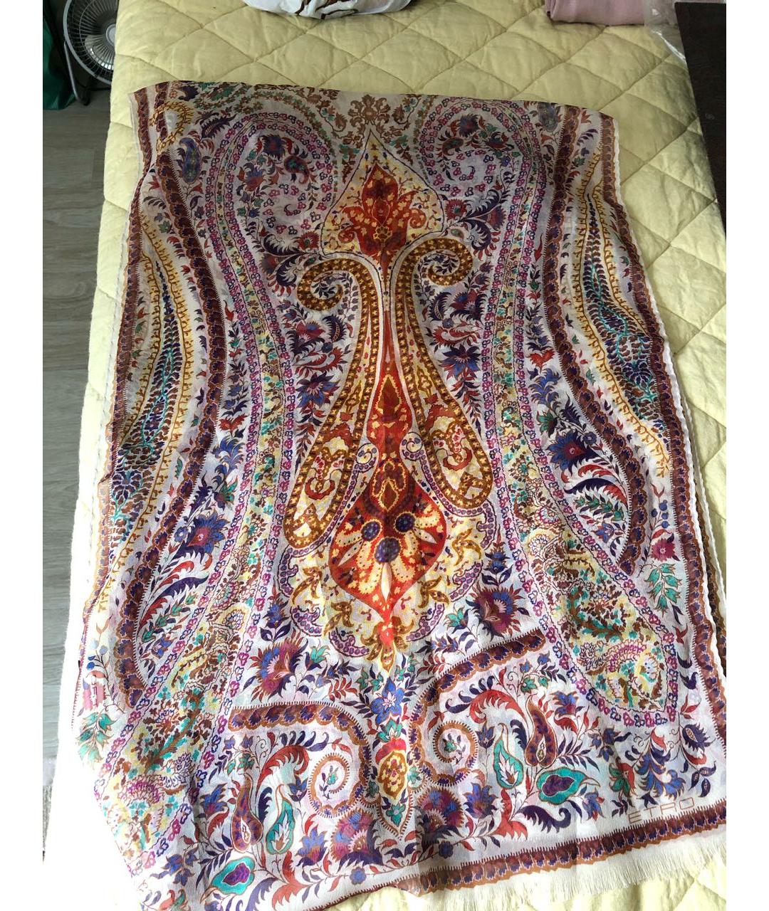 ETRO Мульти шелковый шарф, фото 2