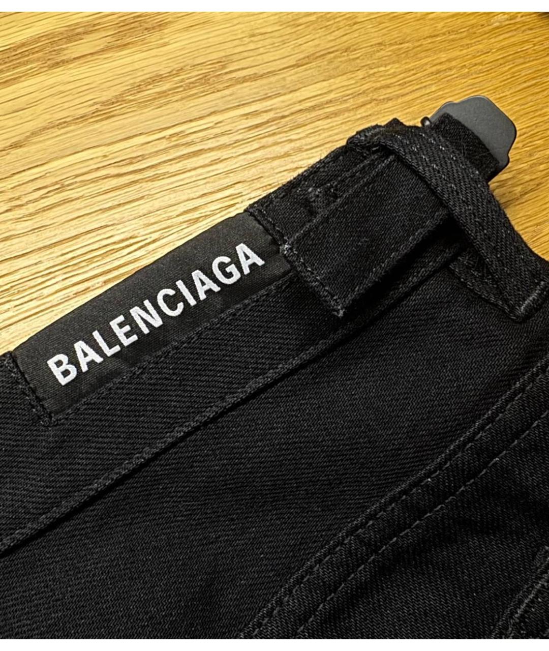 BALENCIAGA Черные джинсы, фото 5