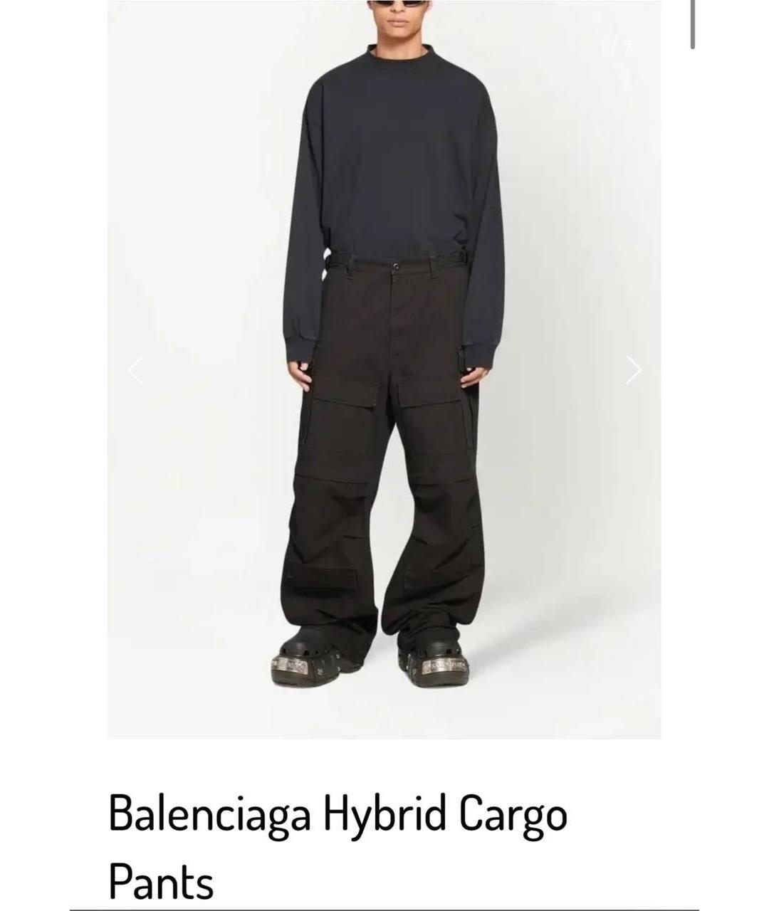 BALENCIAGA Черные джинсы, фото 3