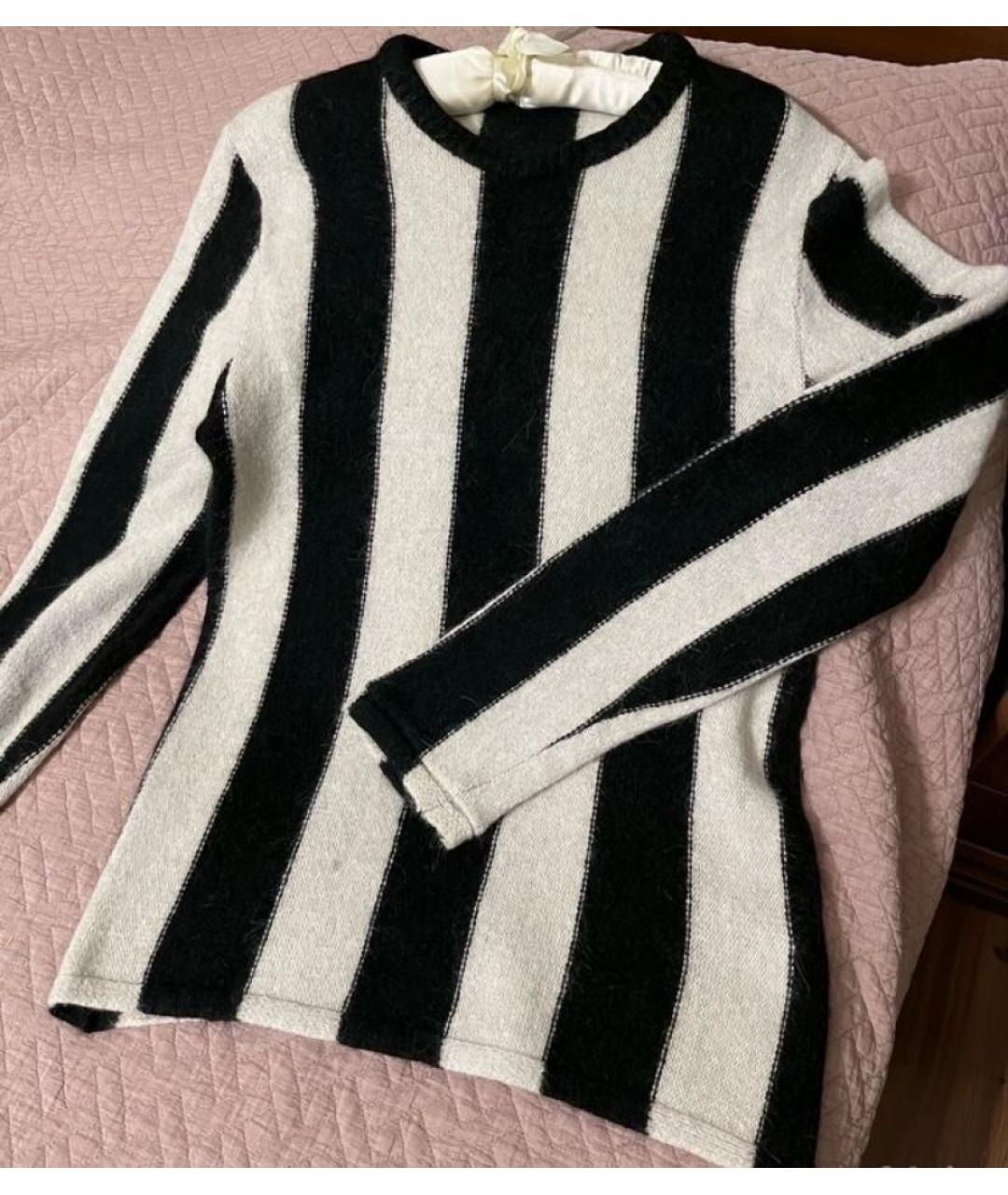 ANN DEMEULEMEESTER Черный шерстяной джемпер / свитер, фото 2