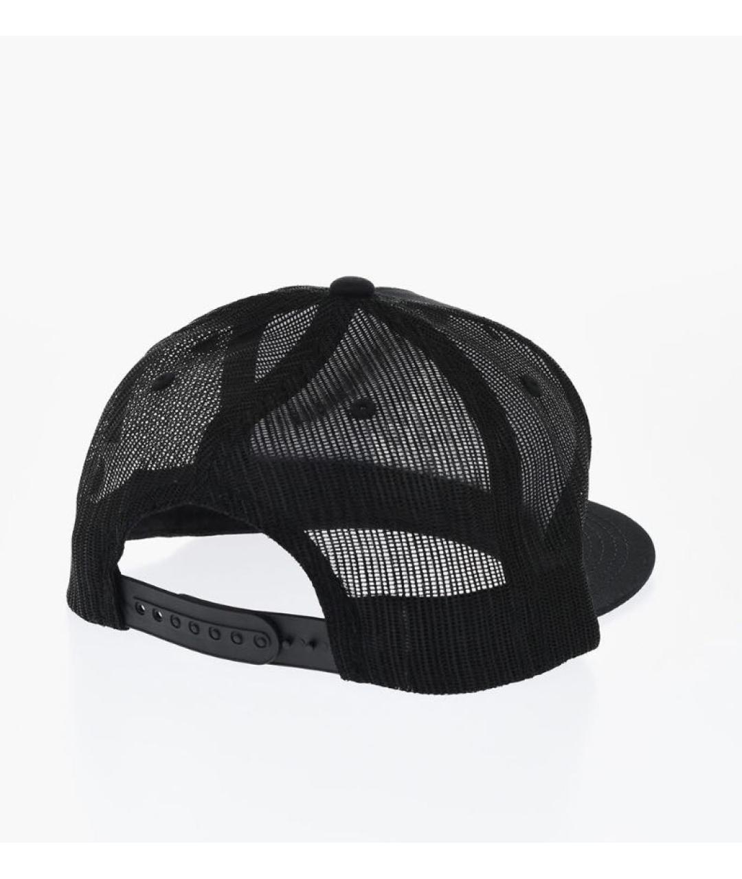 1989 STUDIO Черная хлопковая кепка/бейсболка, фото 2