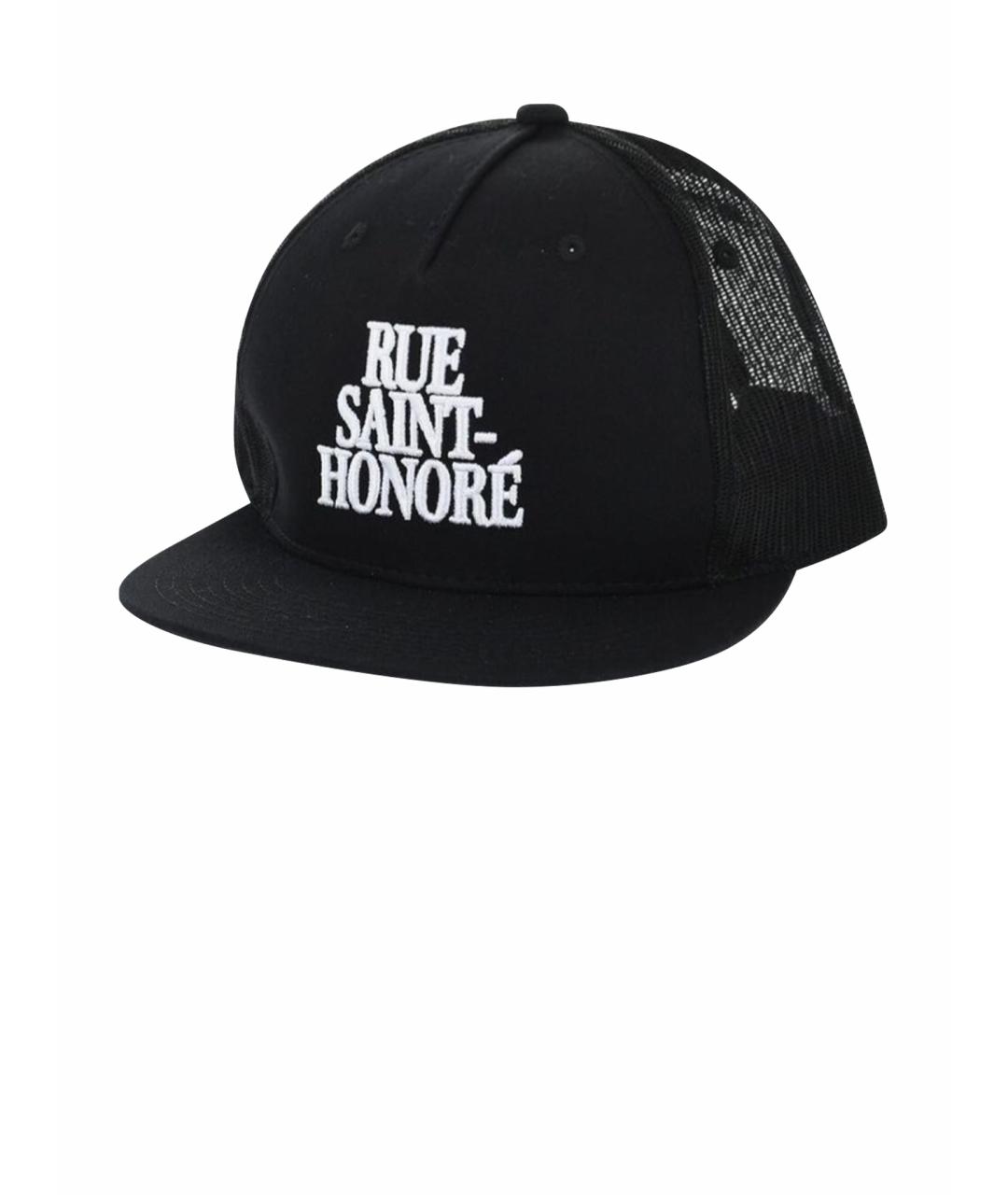 1989 STUDIO Черная хлопковая кепка/бейсболка, фото 1