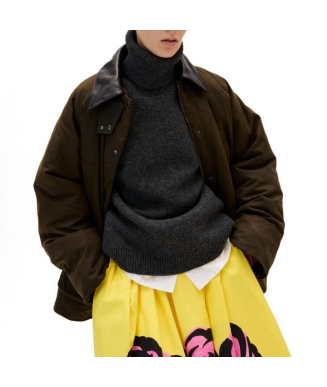 MIU MIU Коричневая куртка, фото 4