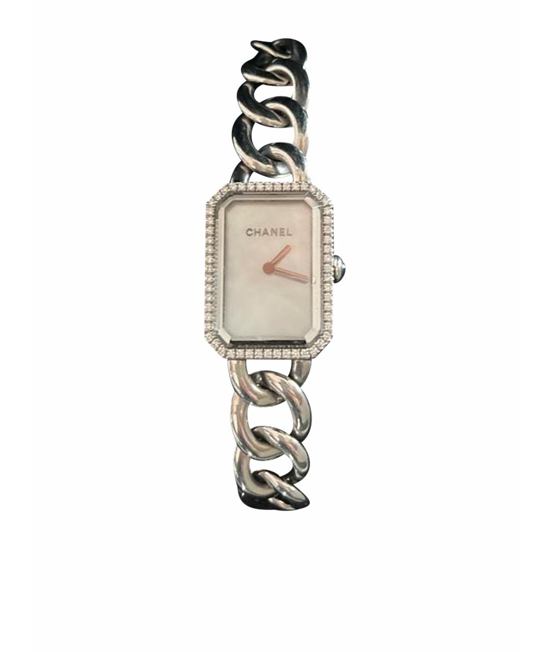 CHANEL Серебряные часы из белого золота, фото 1
