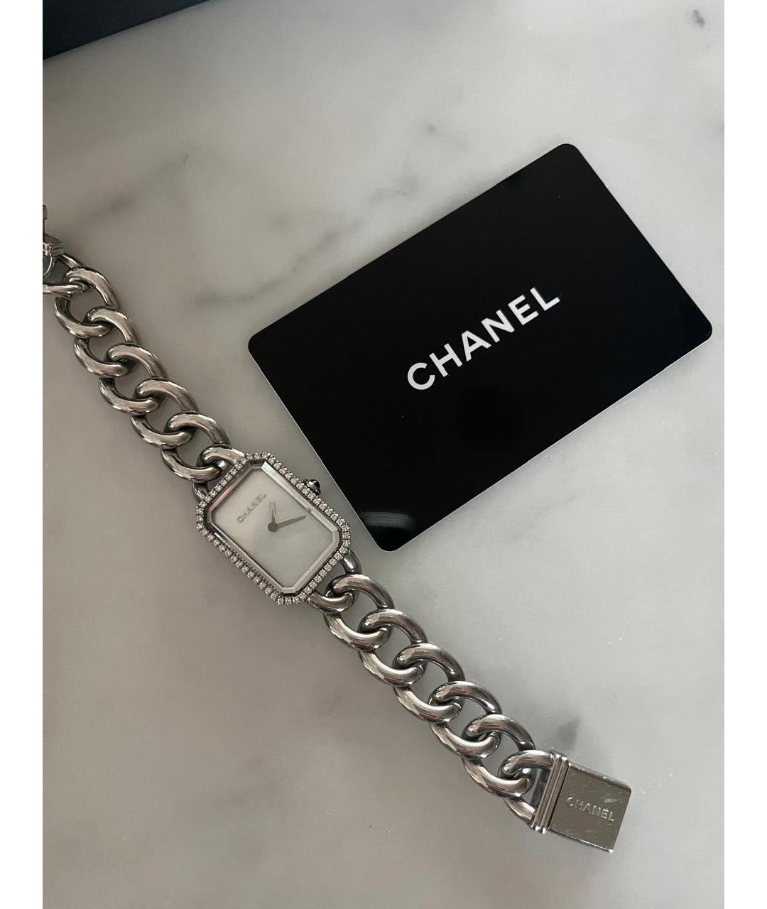 CHANEL Серебряные часы из белого золота, фото 3