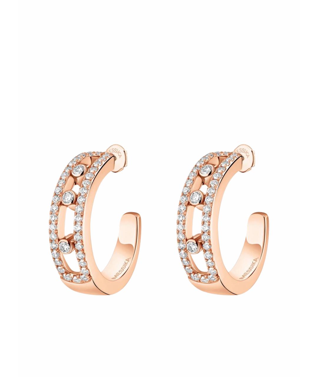 MESSIKA Золотые серьги из розового золота, фото 1