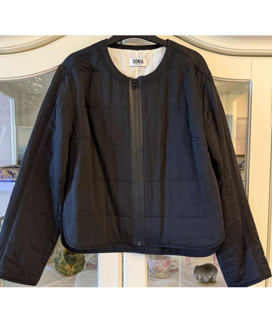 SONIA RYKIEL Черная куртка, фото 6
