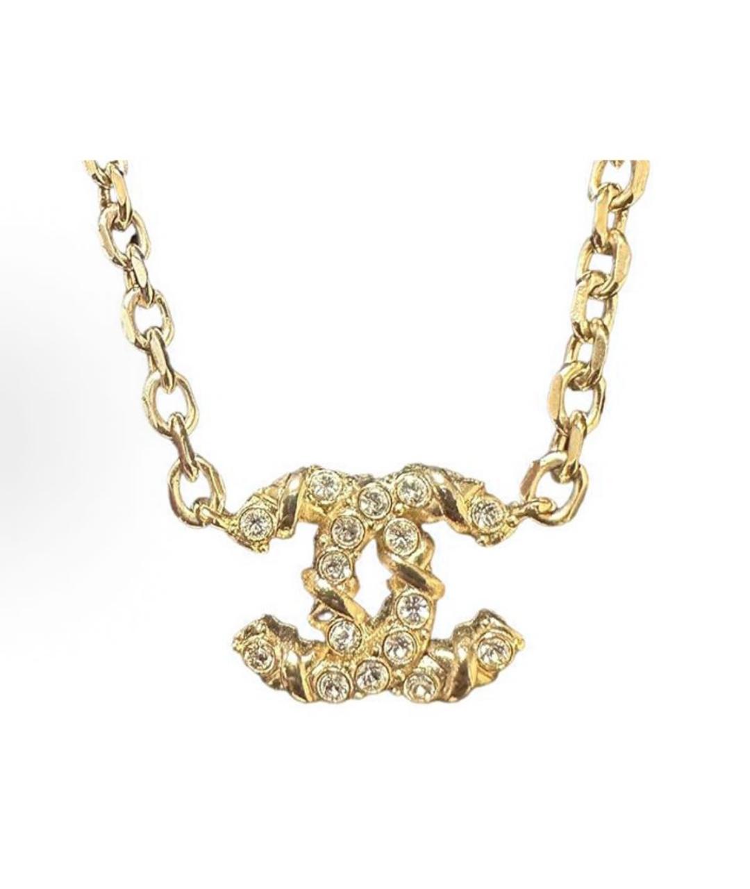 CHANEL Золотая подвеска, фото 3