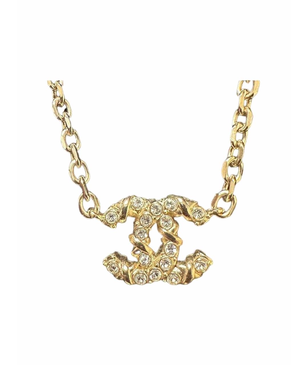 CHANEL Золотая подвеска, фото 1