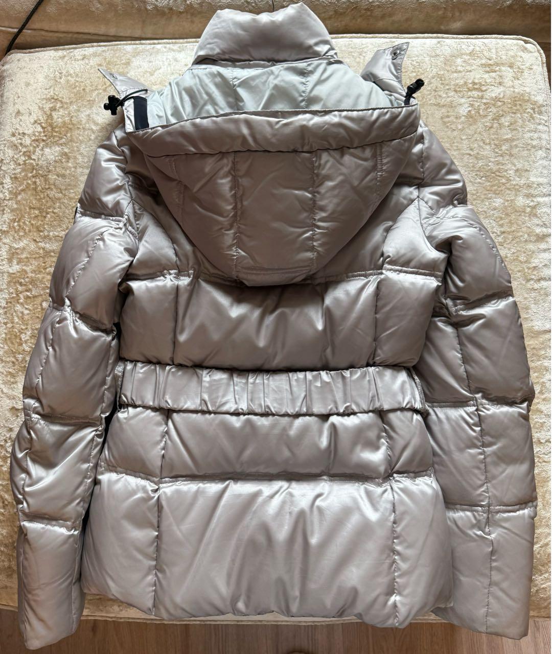 EMPORIO ARMANI Серый полиэстеровый пуховик, фото 3