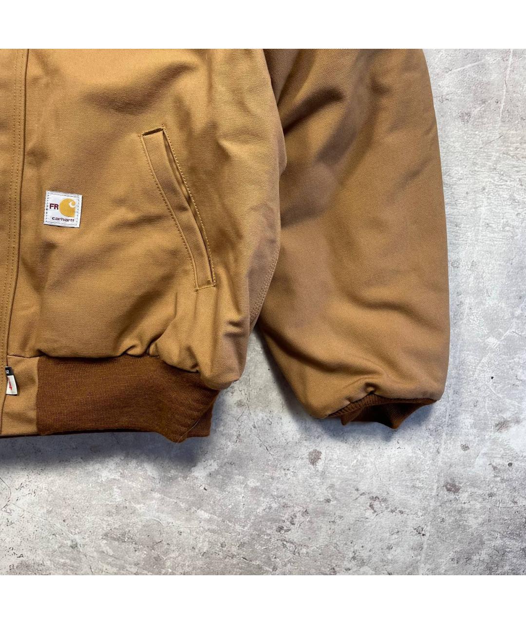 CARHARTT Коричневая хлопковая куртка, фото 7
