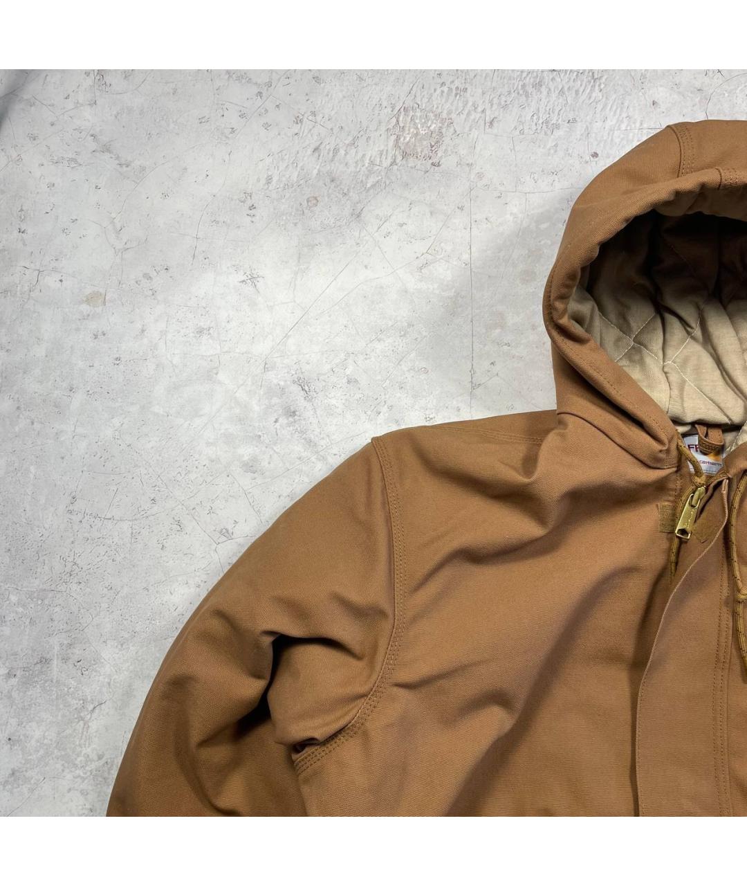 CARHARTT Коричневая хлопковая куртка, фото 4