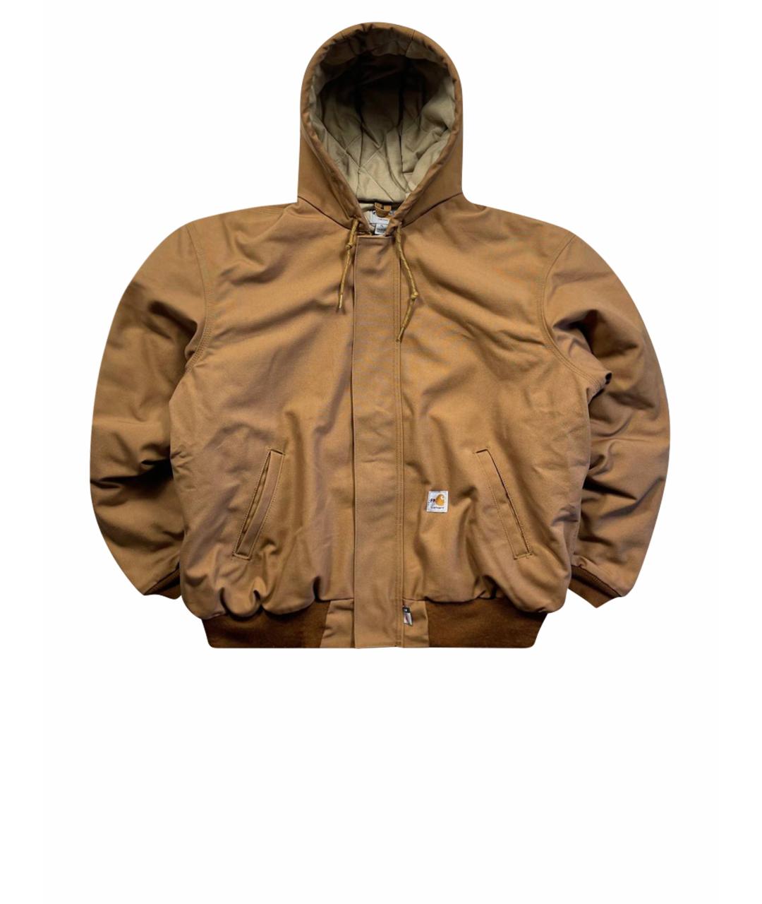 CARHARTT Коричневая хлопковая куртка, фото 1
