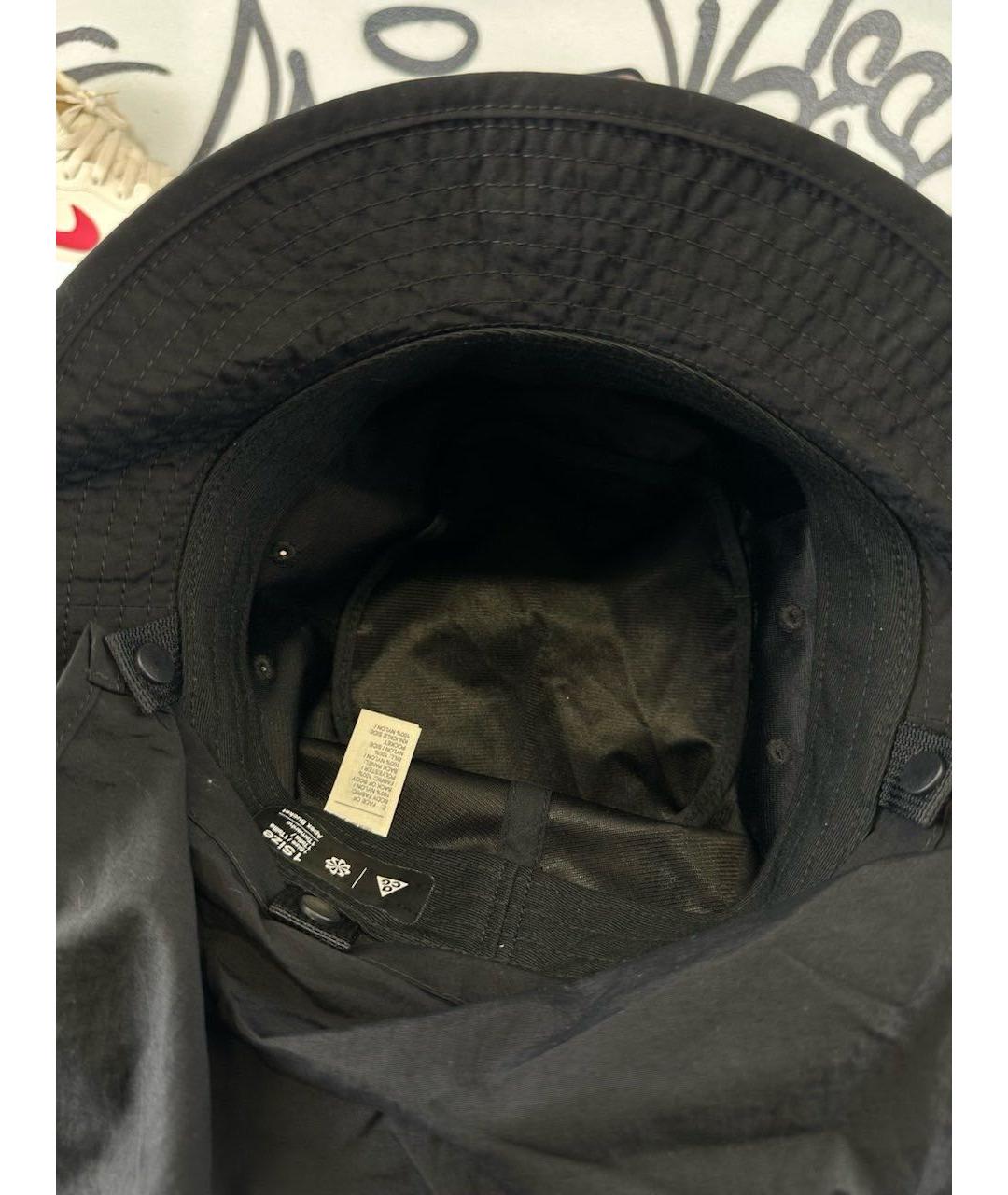 NIKE ACG Черная хлопковая шляпа, фото 7