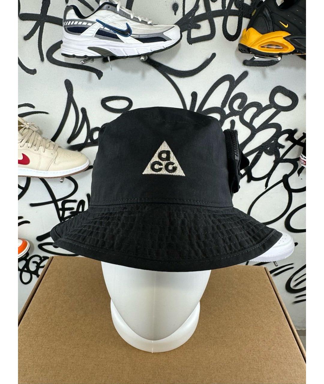 NIKE ACG Черная хлопковая шляпа, фото 4