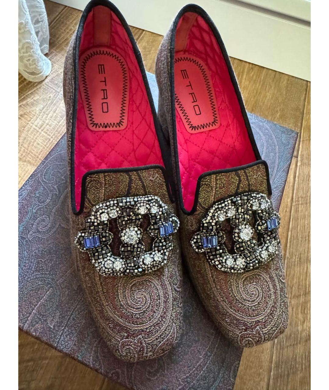 ETRO Текстильные туфли, фото 2