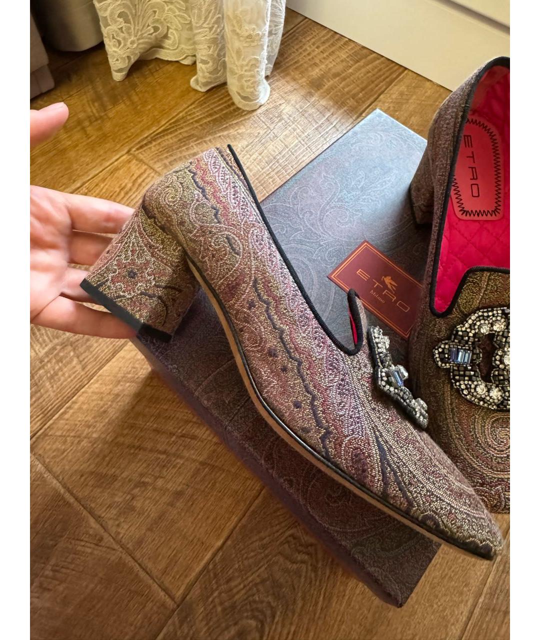 ETRO Текстильные туфли, фото 4