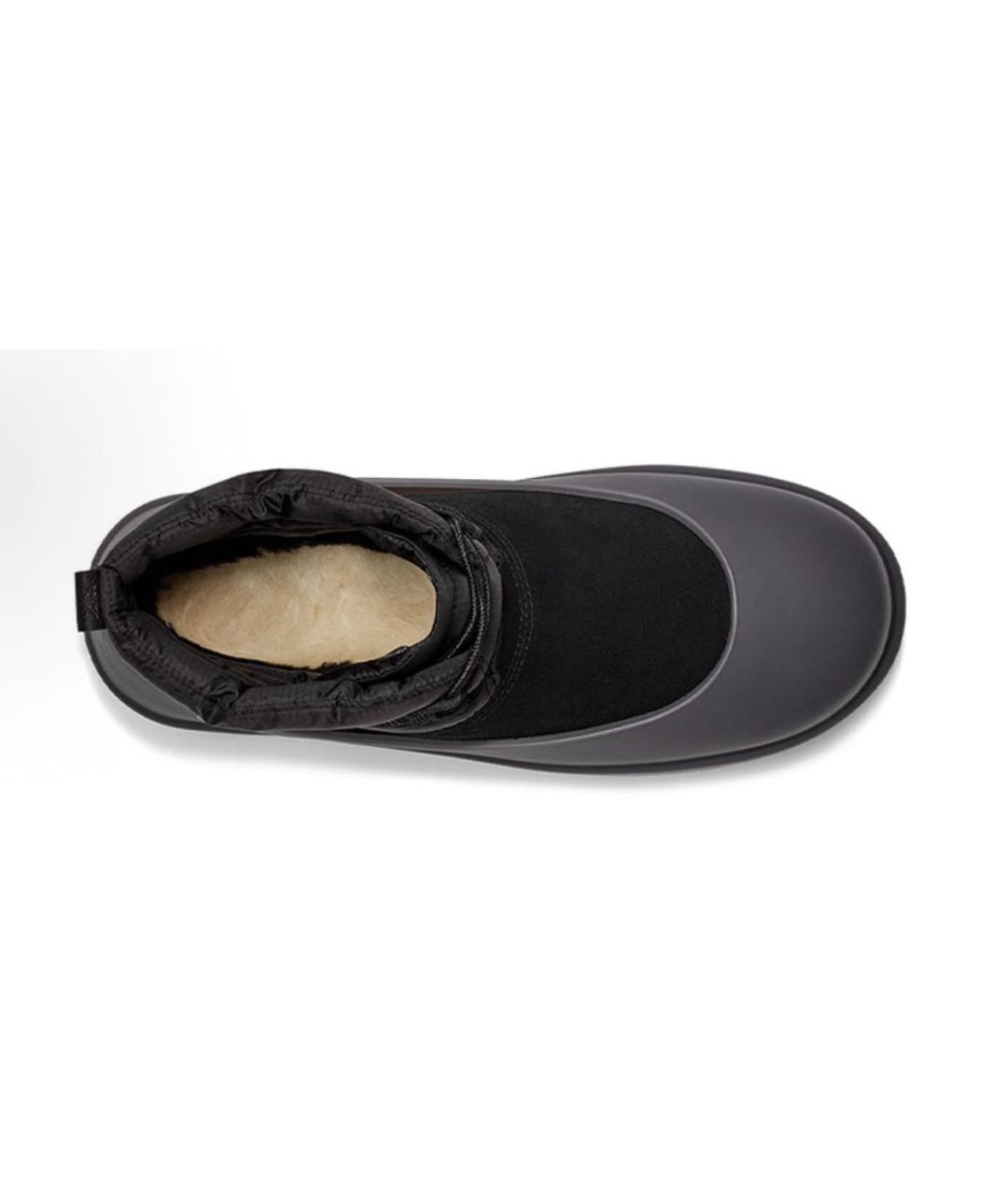 UGG AUSTRALIA Черные замшевые высокие ботинки, фото 3