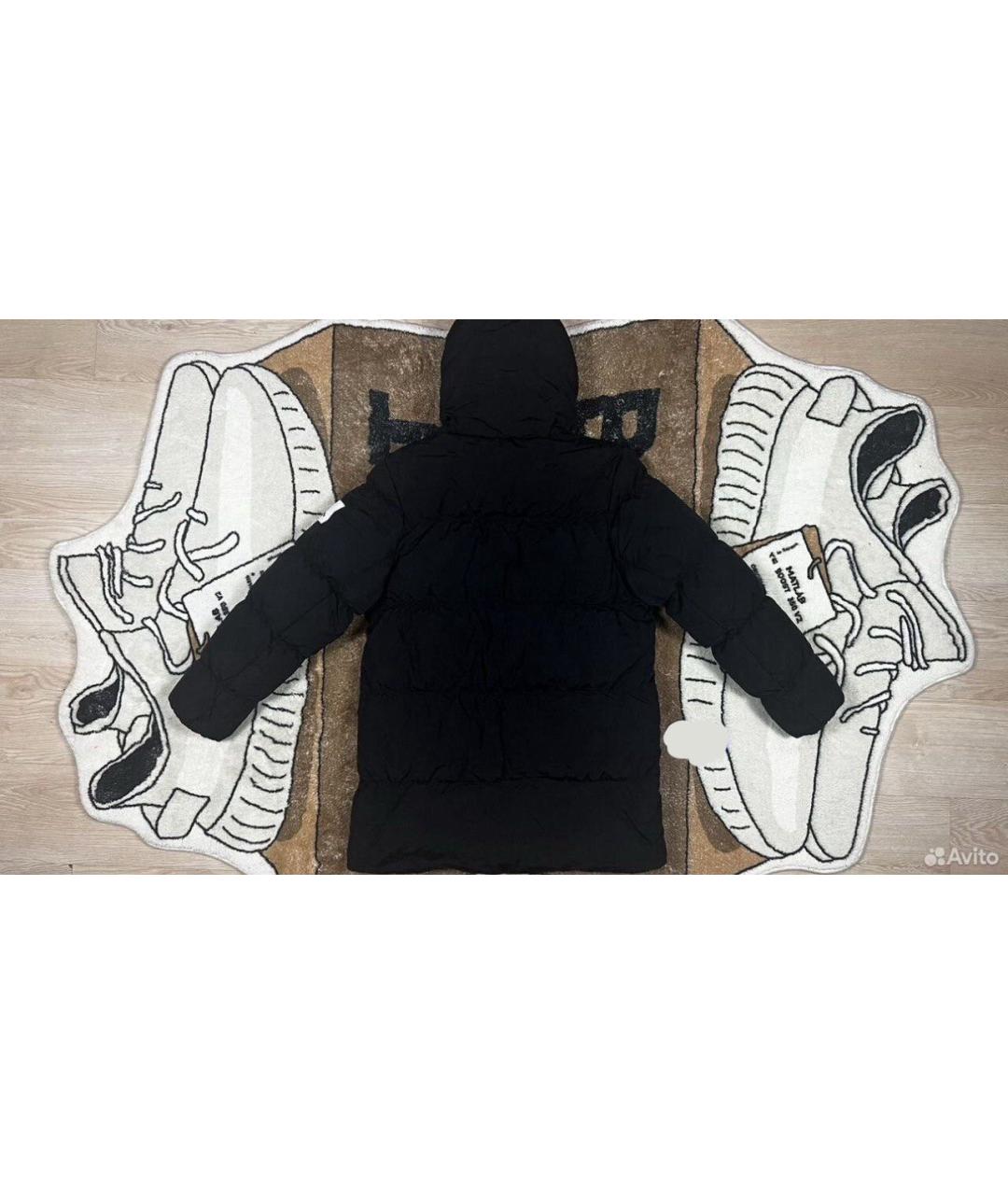 NIKE Черная полиэстеровая парка, фото 7