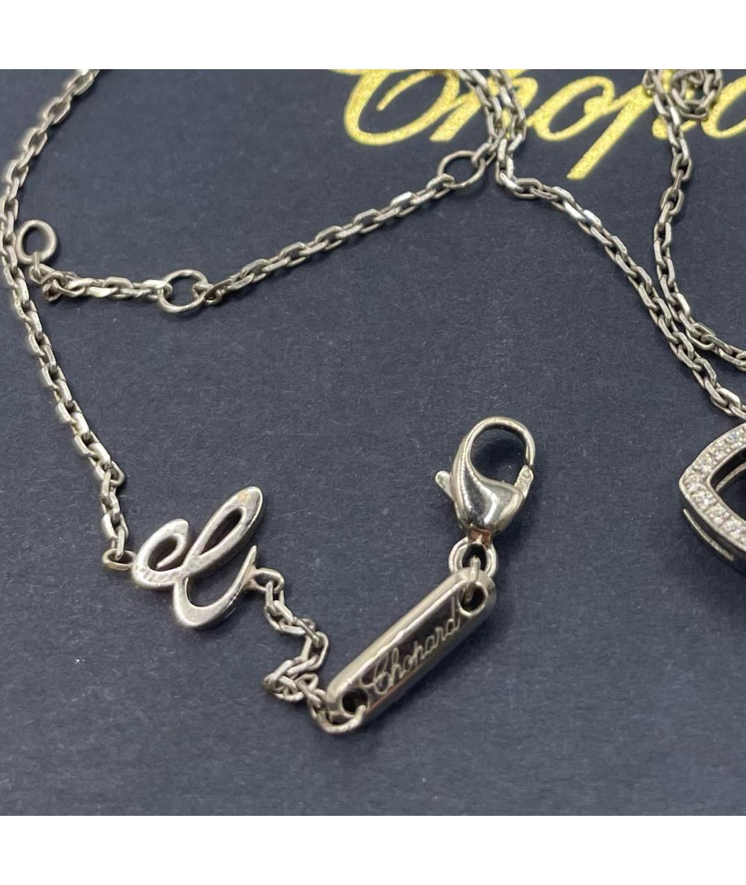 CHOPARD Золотое колье из белого золота, фото 4