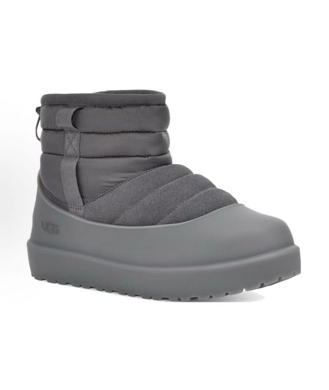 UGG AUSTRALIA Серые замшевые высокие ботинки, фото 3