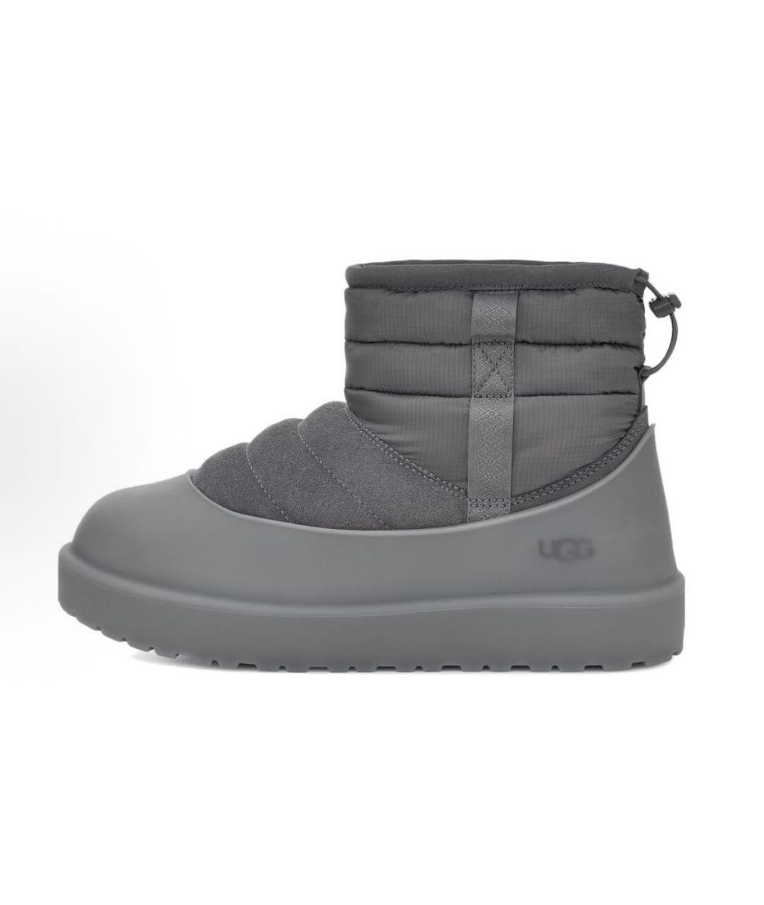 UGG AUSTRALIA Серые замшевые высокие ботинки, фото 7