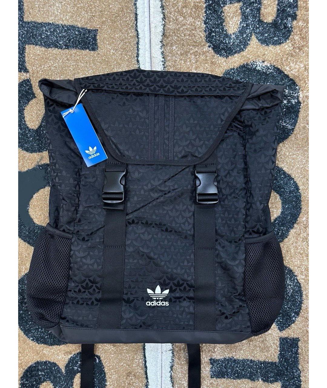 ADIDAS Черный тканевый рюкзак, фото 2