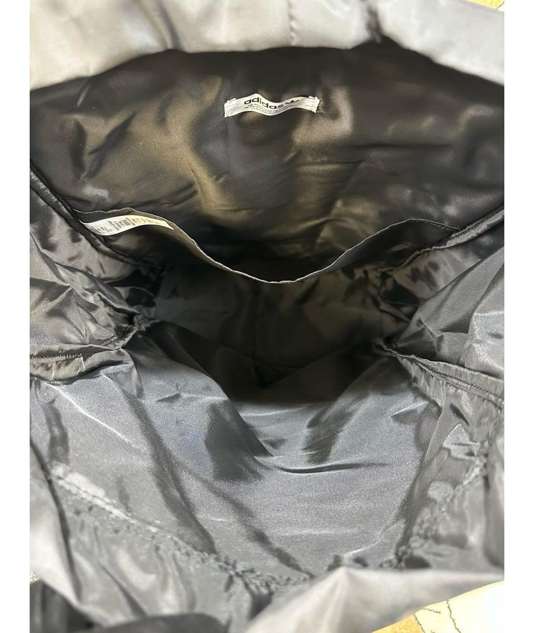 ADIDAS Черный тканевый рюкзак, фото 6