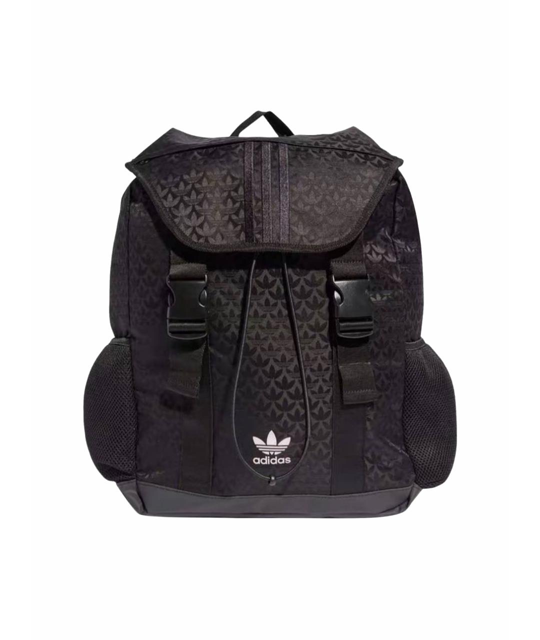ADIDAS Черный тканевый рюкзак, фото 1