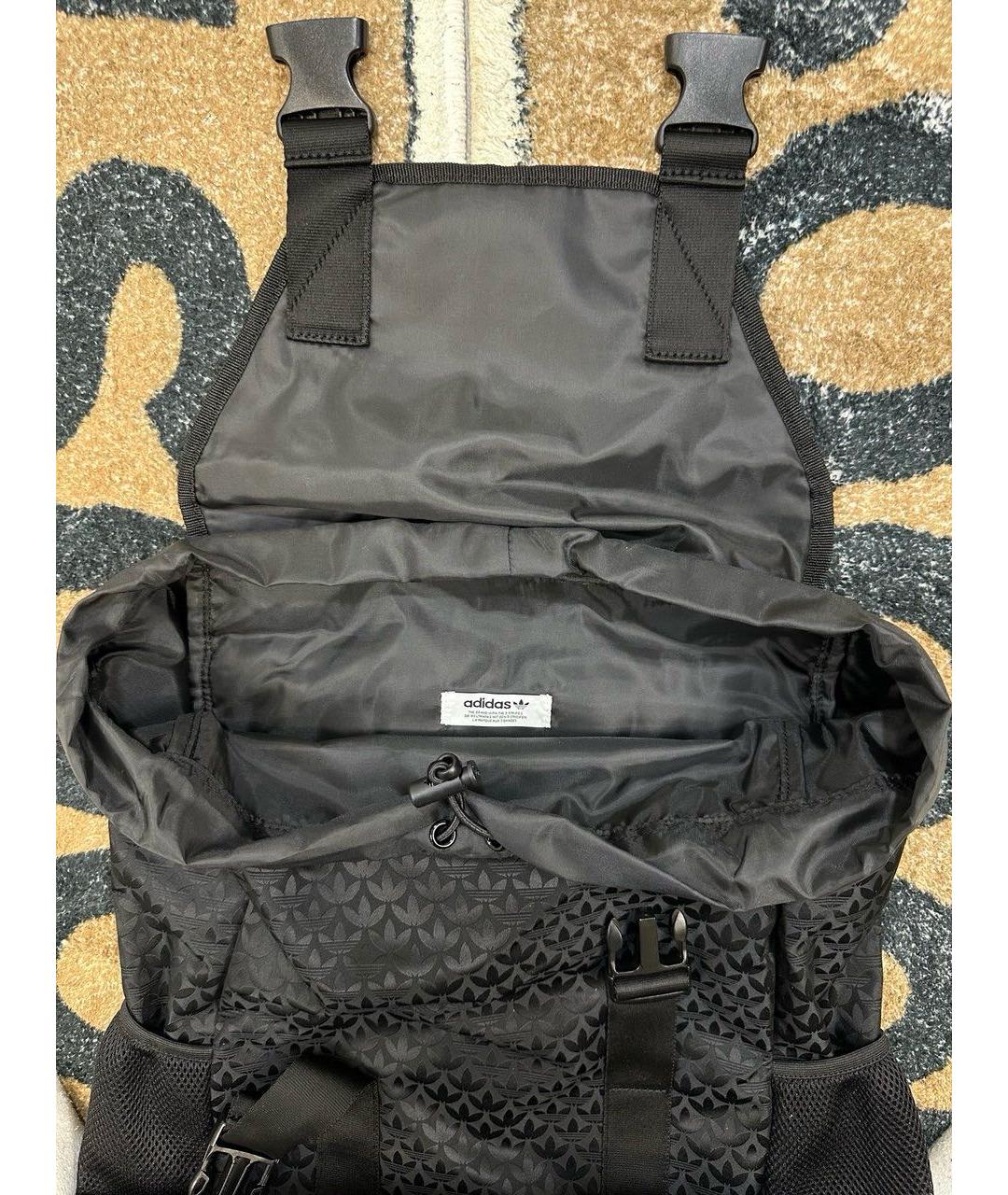 ADIDAS Черный тканевый рюкзак, фото 7