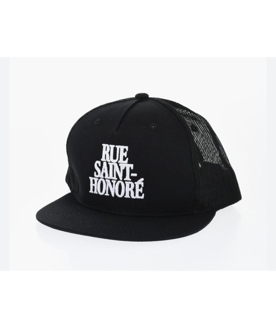 1989 STUDIO Черная хлопковая кепка/бейсболка, фото 3