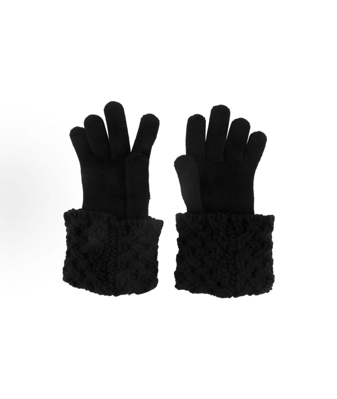 CHANEL Черные перчатки, фото 2