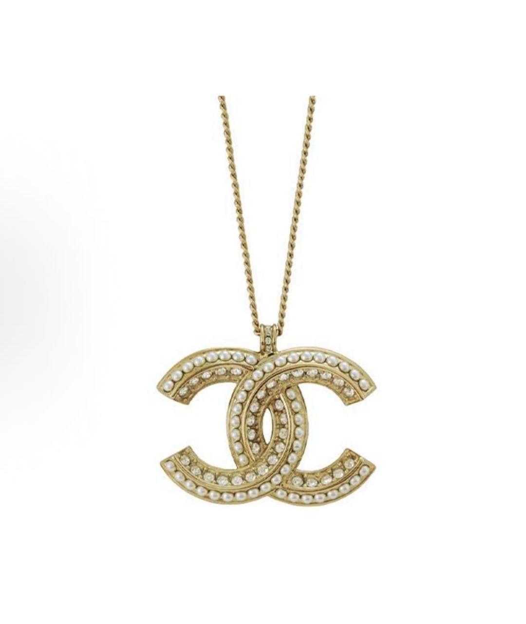 CHANEL Золотая подвеска, фото 6