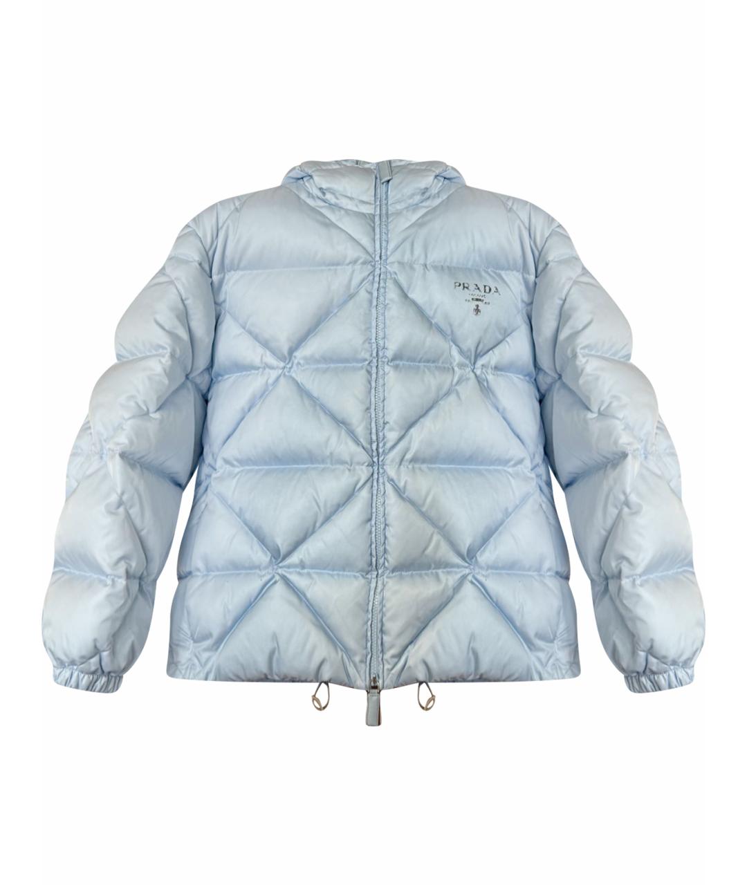 PRADA Голубой пуховик, фото 1