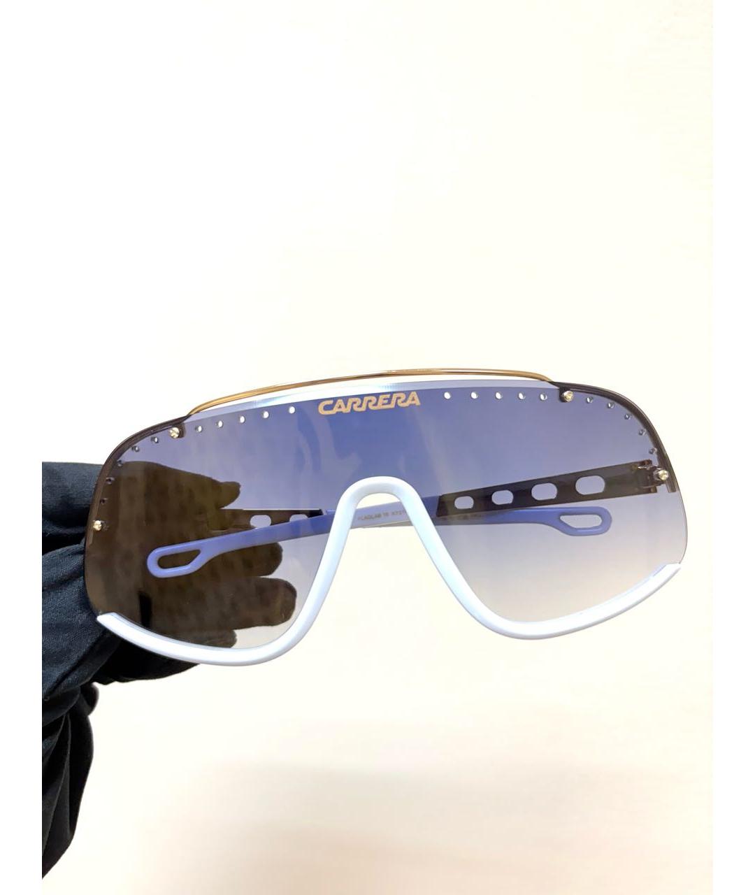 CARRERA Y CARRERA Голубые пластиковые солнцезащитные очки, фото 4