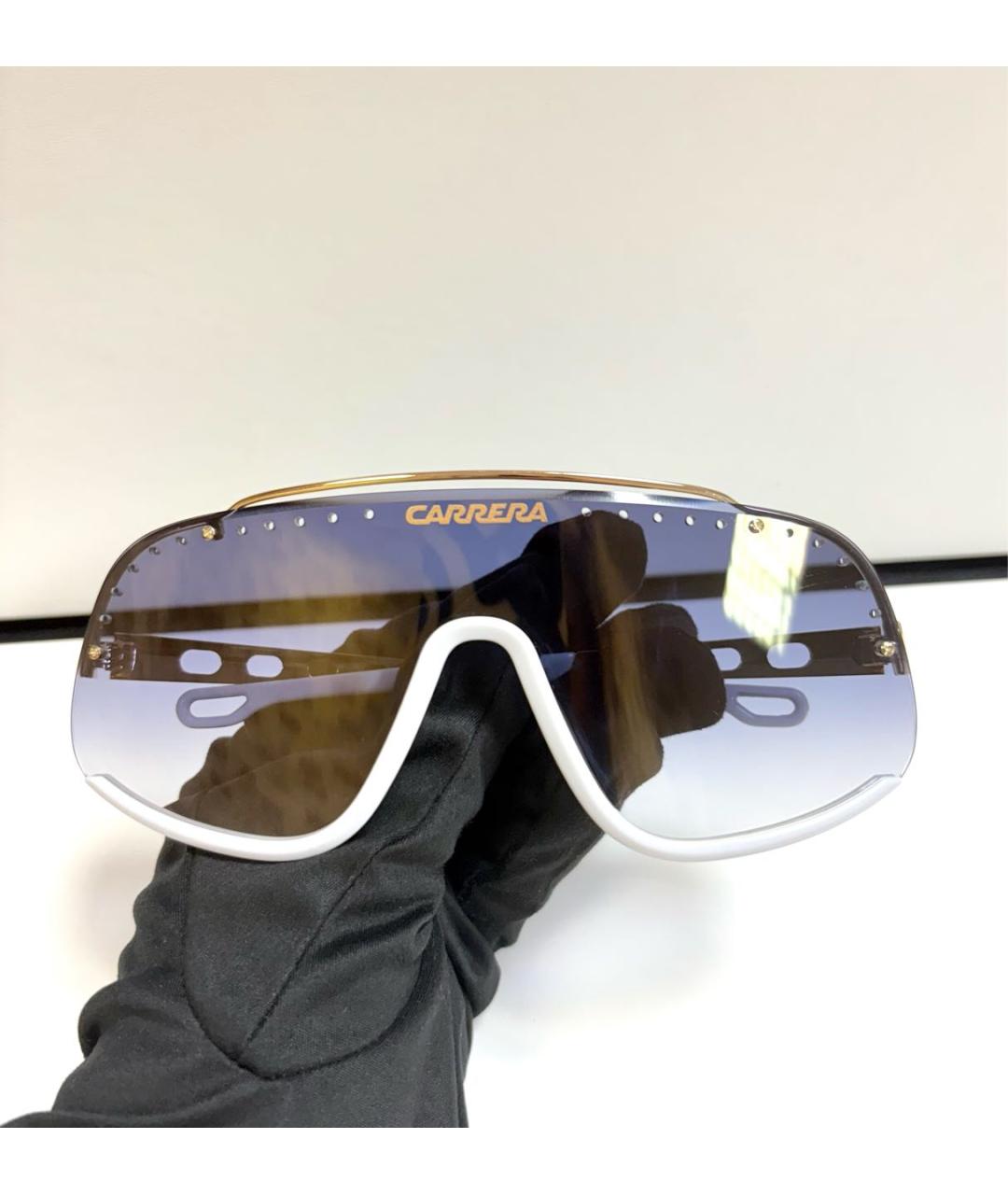 CARRERA Y CARRERA Голубые пластиковые солнцезащитные очки, фото 6