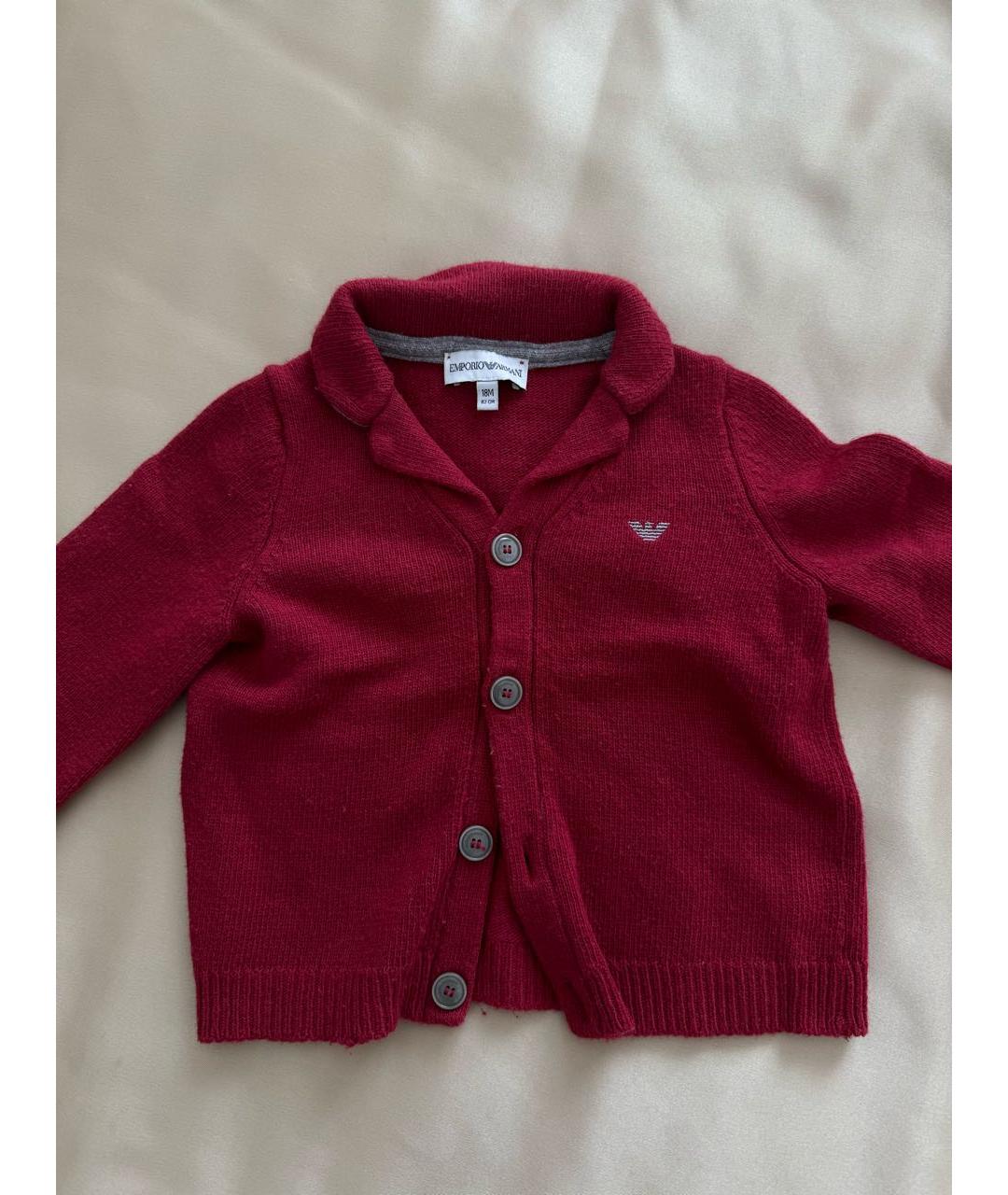 EMPORIO ARMANI Бордовый комплект, фото 2