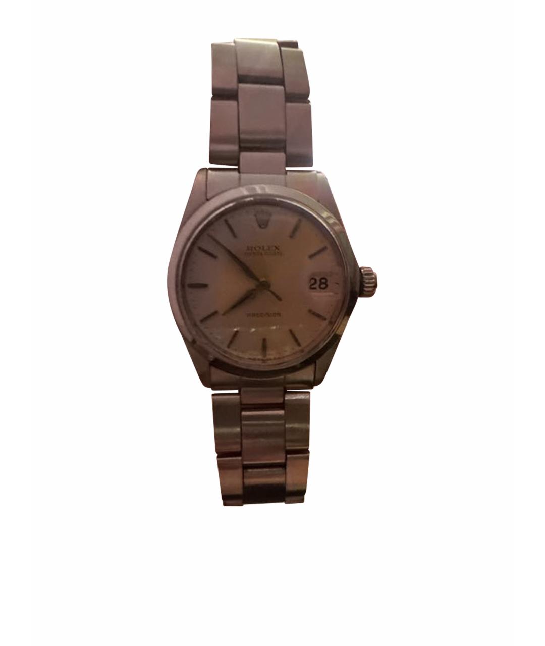 ROLEX Серебряные стеклянные часы, фото 1