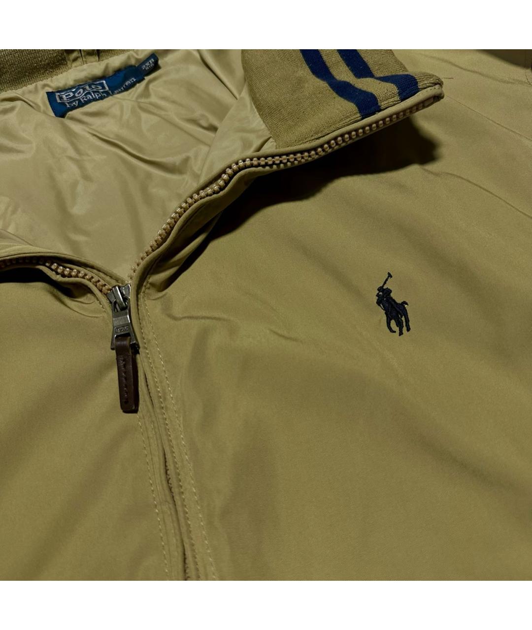POLO RALPH LAUREN Бежевая полиэстеровая куртка, фото 6