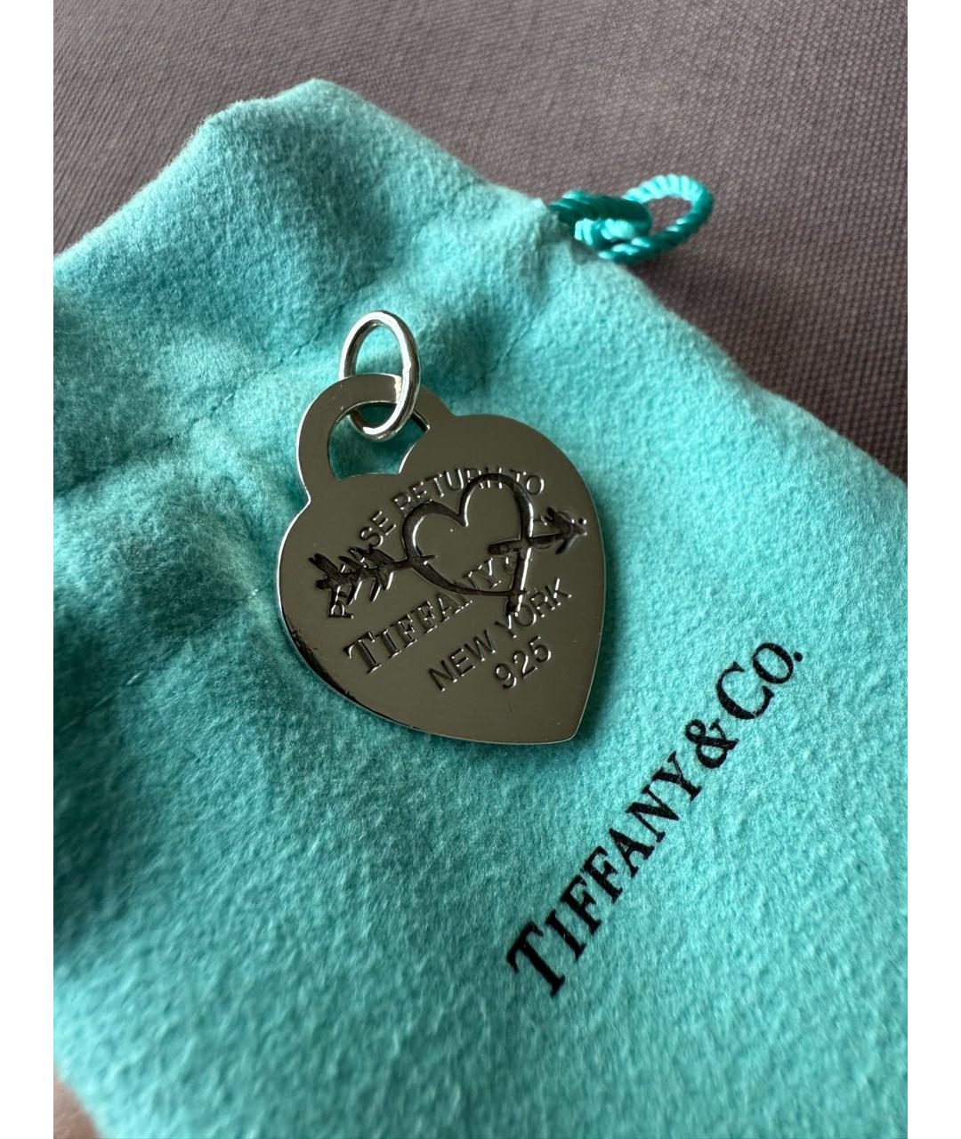 TIFFANY&CO Серебрянный серебряный кулон, фото 2