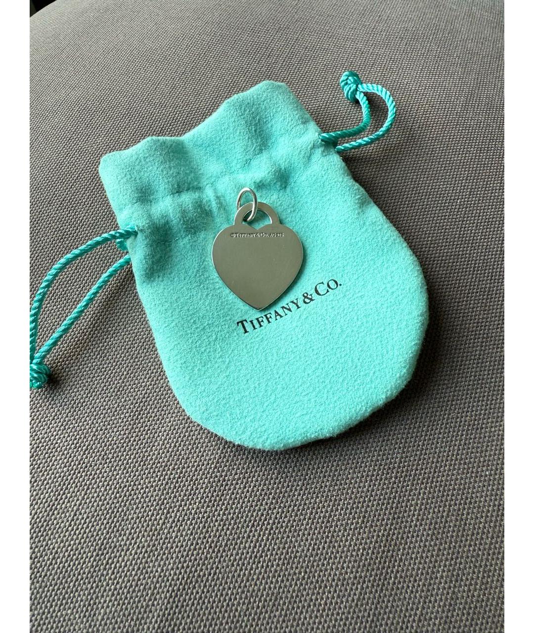 TIFFANY&CO Серебрянный серебряный кулон, фото 3