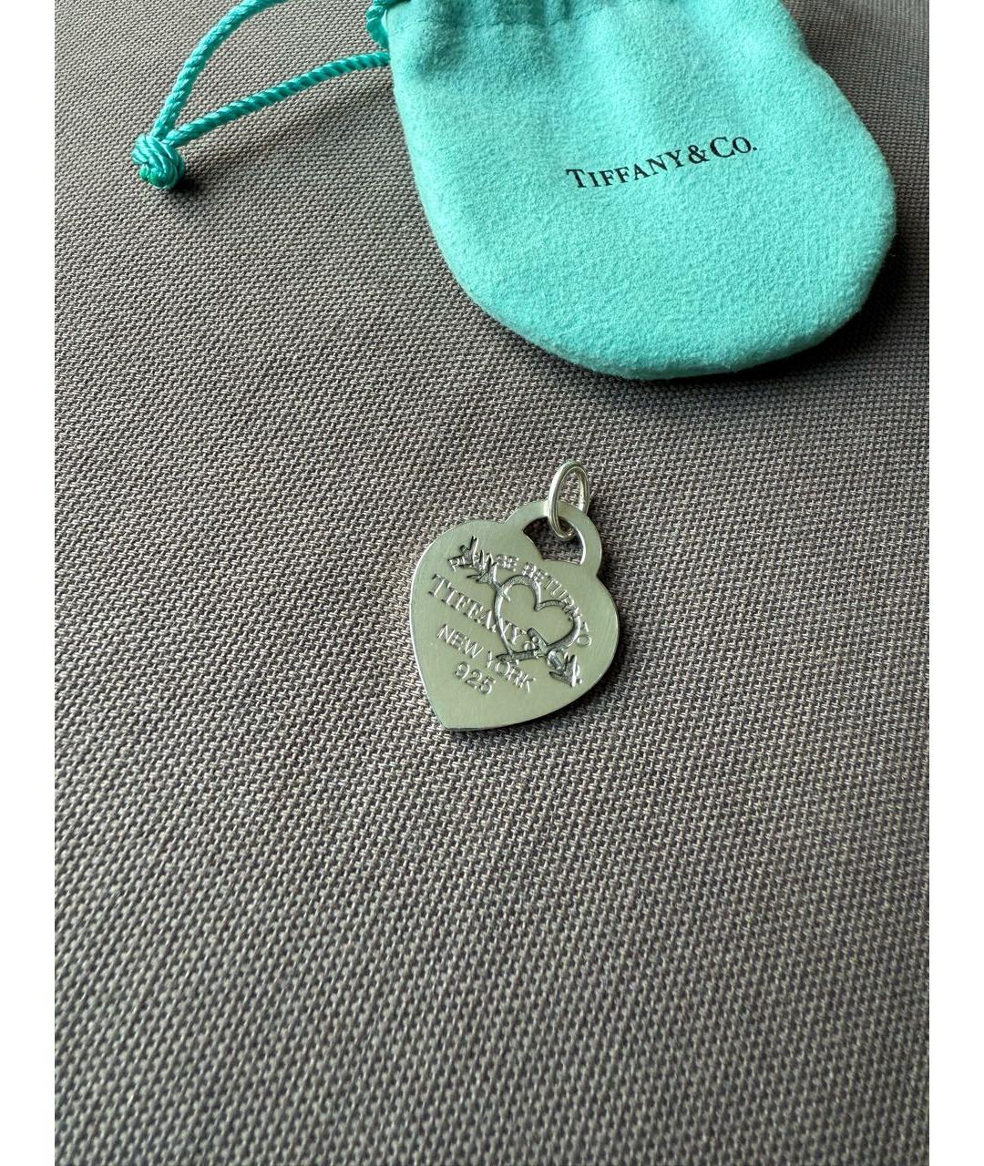 TIFFANY&CO Серебрянный серебряный кулон, фото 5