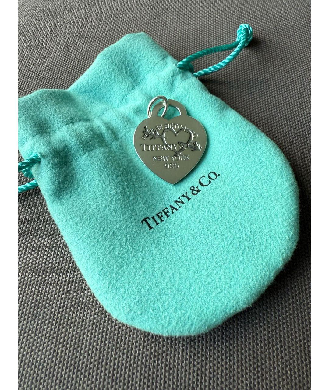 TIFFANY&CO Серебрянный серебряный кулон, фото 4